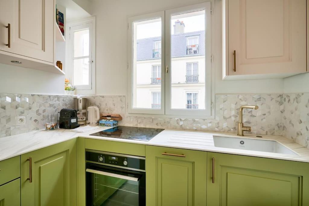 Superbe Appartement A 2 Min A Pied De La Station De Metro Paris Extérieur photo
