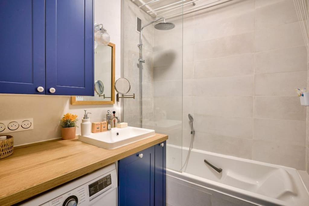 Superbe Appartement A 2 Min A Pied De La Station De Metro Paris Extérieur photo