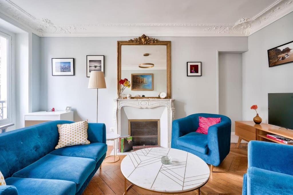 Superbe Appartement A 2 Min A Pied De La Station De Metro Paris Extérieur photo